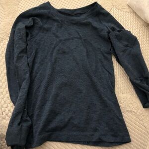 longsleeve navy lululemon swiftly tech